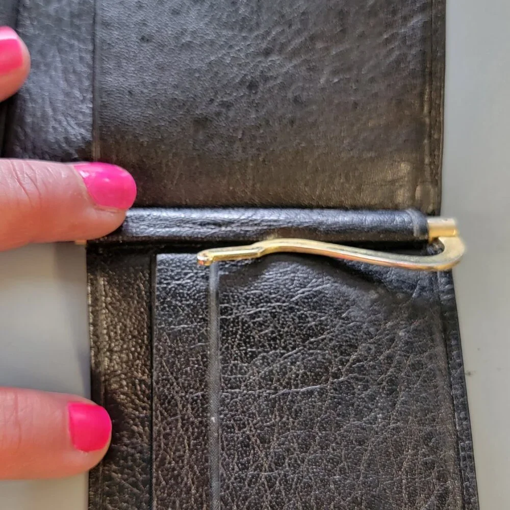 Yves Saint Laurent Men's Vintage Leather Wallet (YSL) - Picture 8 of 8